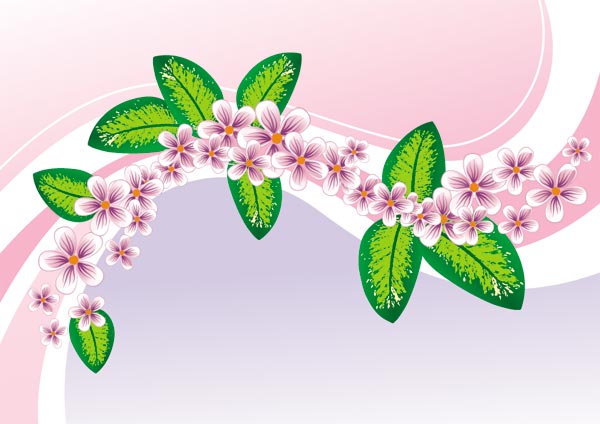 растительный орнамент, флористика, флора, цветы вектор